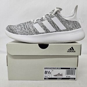 Adidas Cloudfoam Pure SPW Running Shoes IF3393 Grey White Black Women's Size 8.5